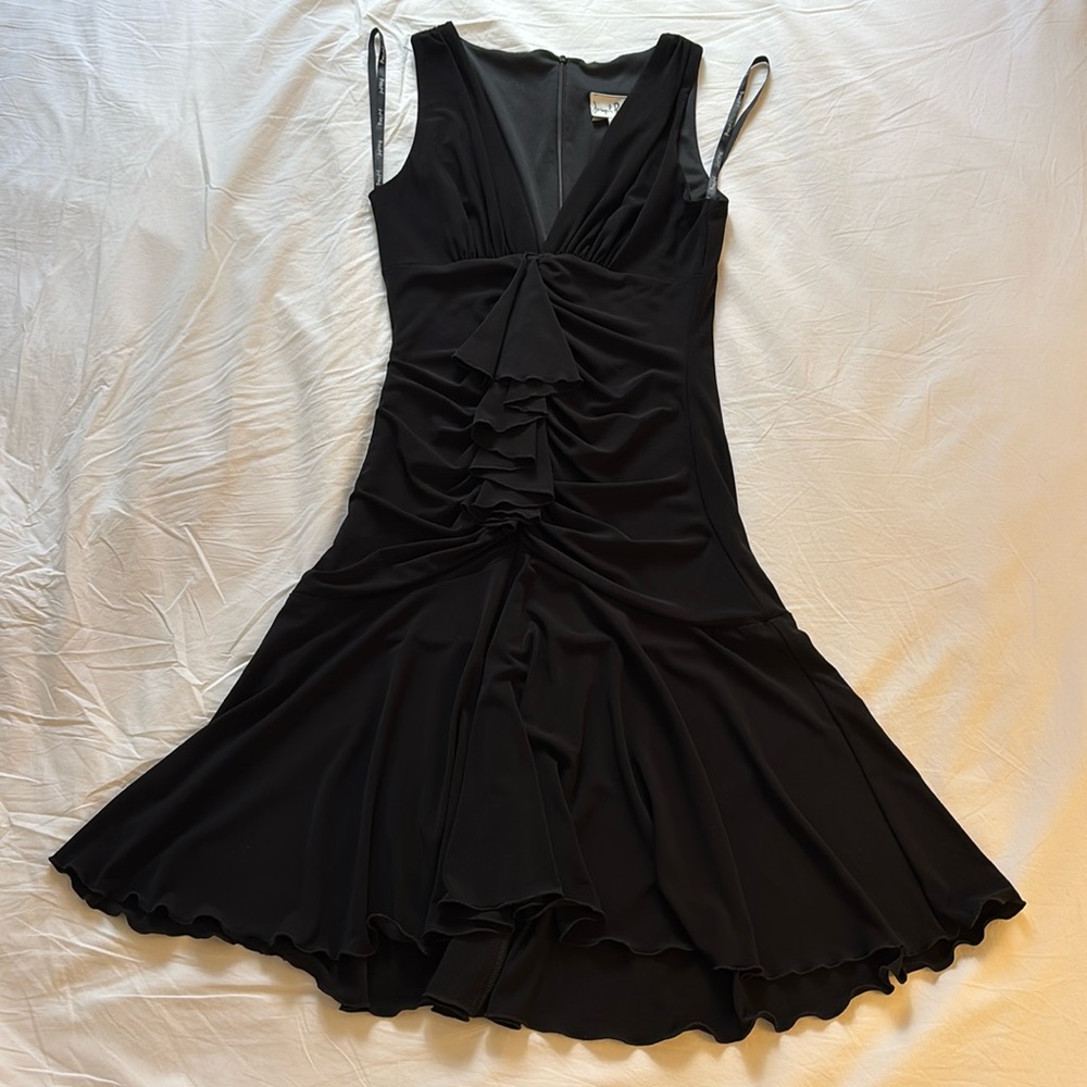 Joseph Ribkoff black sleeveless dress